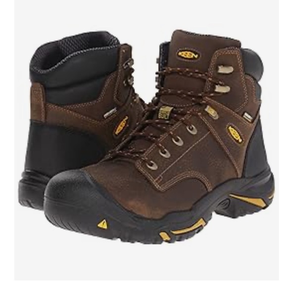 KEEN WIDE Utility Men's MT Vernon Soft Toe Waterproof Work Boots